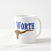 Mug Drapeau de Fort Worth (Devant droit)