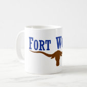 Mug Drapeau de Fort Worth le Texas (Devant gauche)