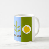 Mug Drapeau de Fresno (Californie) (Devant droit)