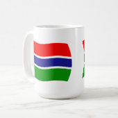 Mug Drapeau de Gambie (Devant gauche)