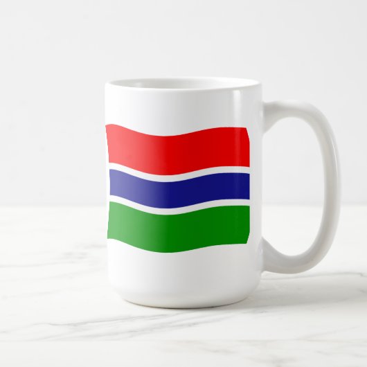 Mug Drapeau de Gambie (Droite)