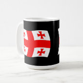 Mug Drapeau de Géorgie (Devant gauche)