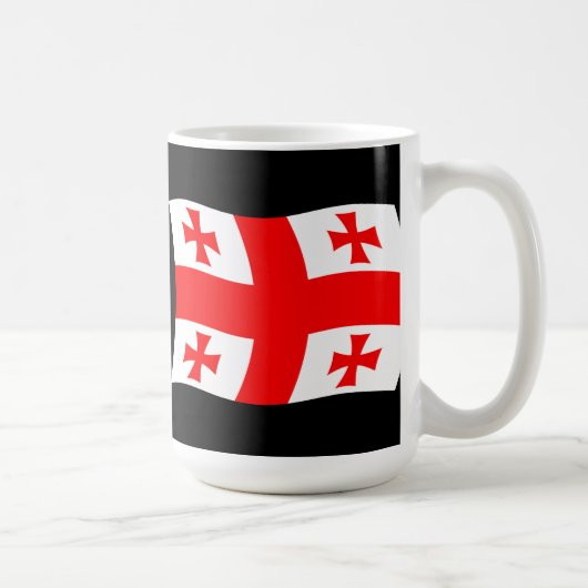 Mug Drapeau de Géorgie (Droite)