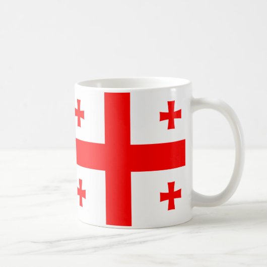 Mug Drapeau de Géorgie en céramique Musique (Droite)