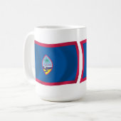 Mug Drapeau de Guam (Devant gauche)