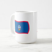 Mug Drapeau de Guam (Devant gauche)