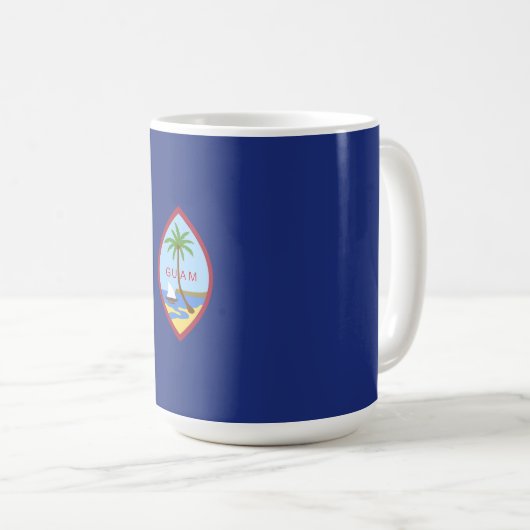 Mug Drapeau de Guam (Devant droit)