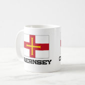 Mug Drapeau de Guernesey (Devant gauche)