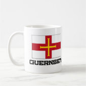 Mug Drapeau de Guernesey (Gauche)