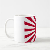 Mug Drapeau de guerre de Soleil Levant de l'armée de (Gauche)