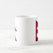 Mug Drapeau de haute qualité du Népal (Centre)