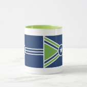 Mug Drapeau de Jackson, Tennessee (Centre)