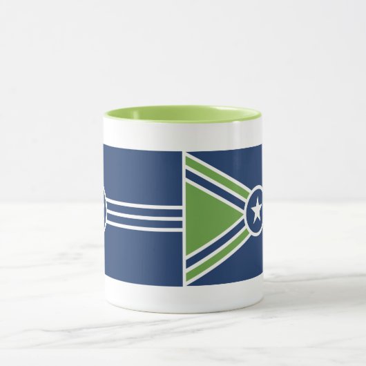 Mug Drapeau de Jackson, Tennessee (Centre)