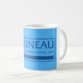 Mug Drapeau de Juneau, Alaska (Devant droit)