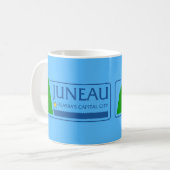 Mug Drapeau de Juneau, Alaska (Devant gauche)