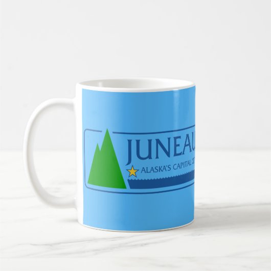 Mug Drapeau de Juneau, Alaska (Gauche)