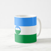 Mug Drapeau de Kabardino-Balkarie (Devant droit)