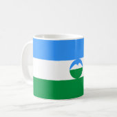 Mug Drapeau de Kabardino-Balkarie (Devant gauche)