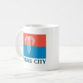 Mug Drapeau de Kansas City (2023), Missouri (Devant gauche)