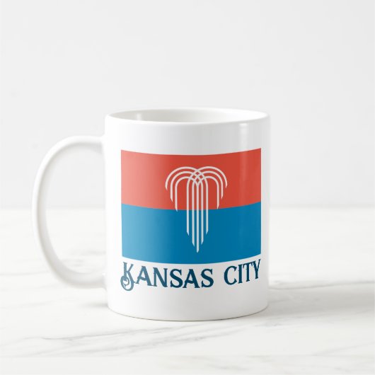 Mug Drapeau de Kansas City (2023), Missouri (Gauche)