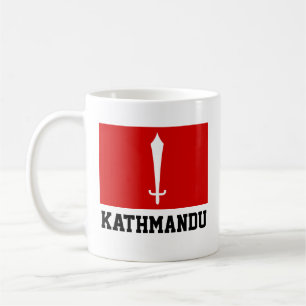Mug Drapeau de Katmandou, Népal