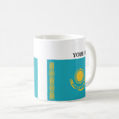 Mug Drapeau de Kazakhstan (Devant droit)