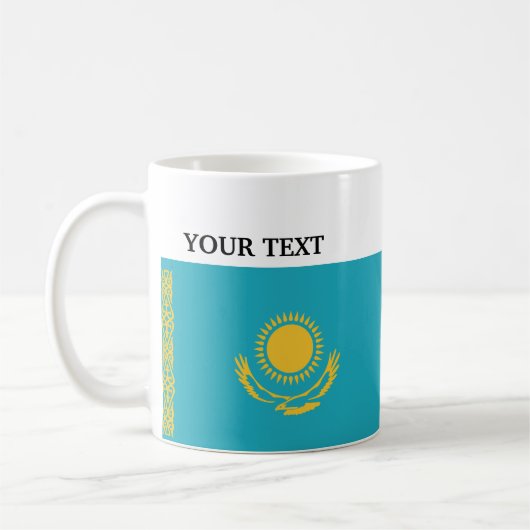 Mug Drapeau de Kazakhstan (Gauche)