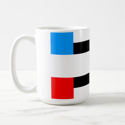 Mug Drapeau de Knoxville, Tennessee (Gauche)