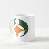 Mug Drapeau de Koga, Shiga, Japon (Devant gauche)
