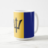 Mug Drapeau de la Barbade (Devant droit)