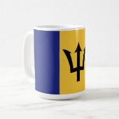 Mug Drapeau de la Barbade (Devant gauche)