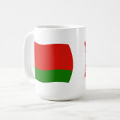 Mug Drapeau de la Biélorussie (Devant gauche)