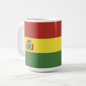 Mug Drapeau de la Bolivie (Devant gauche)
