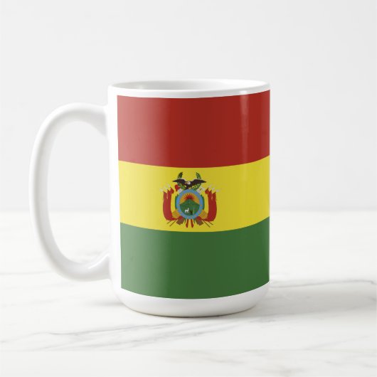 Mug Drapeau de la Bolivie (Gauche)