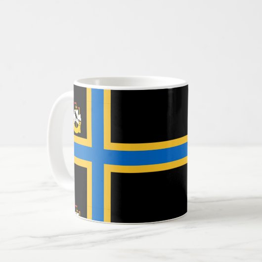 Mug Drapeau de la caideur (Devant gauche)