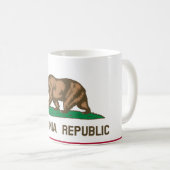 Mug Drapeau de la Californie (Devant droit)