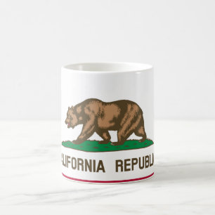 Mug Drapeau de la Californie