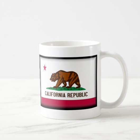Mug Drapeau de la Californie (Droite)
