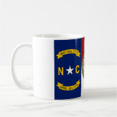 Mug Drapeau de la Caroline du Nord (Gauche)