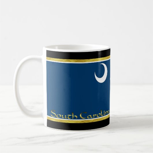 Mug Drapeau de la Caroline du Sud (Gauche)