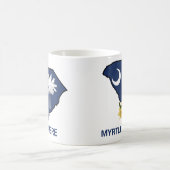 Mug Drapeau de la Caroline du Sud Fleur de l'État Jess (Centre)