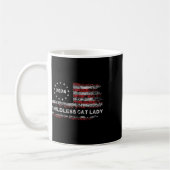 Mug Drapeau de la chatte sans enfant Lady 2024 pour le (Gauche)