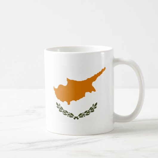Mug Drapeau de la Chypre (Droite)