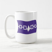 Mug Drapeau de la Confédération Iroquoise (Gauche)
