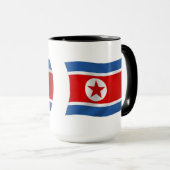 Mug Drapeau de la Corée du Nord (Devant droit)