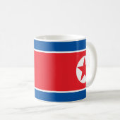 Mug Drapeau de la Corée du Nord (Devant droit)