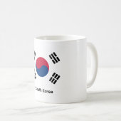 Mug Drapeau de la Corée du Sud (Devant droit)