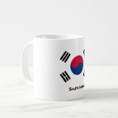 Mug Drapeau de la Corée du Sud (Devant gauche)