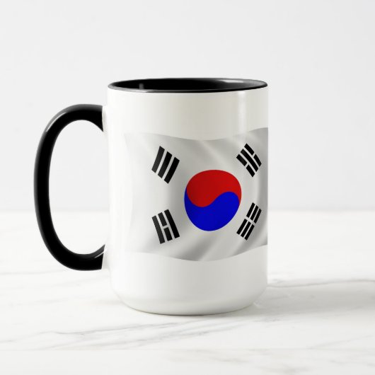 Mug Drapeau de la Corée du Sud (Gauche)