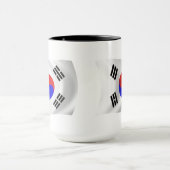 Mug Drapeau de la Corée du Sud (Centre)